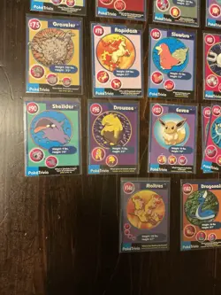 Vintage Pokemon Cards - PokeTrivia - Burger King 1999 - Lot of 33 Cards - Image 4