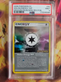 Pokemon Card Holon Energy WP Ex Dragon Frontiers Reverse Holo Stam Deutsch PSA 9 - Image 2