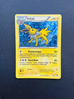 Carte Pokemon Voltali 6/12 HOLO PROMO McDonald’s Mcdo 2013 - Image 1