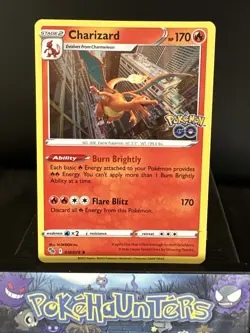 Pokemon Card Charizard 010/078 Holo Rare Pokemon Go Near Mint - Image 1