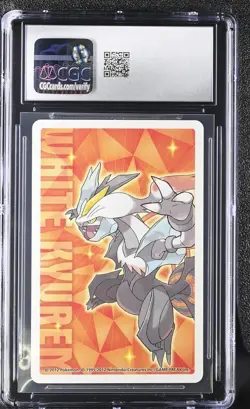 CGC GEM MINT 10 Oshawott Ace of Hearts Pokemon Playing Cards 2012 White Deck 2 - Image 2