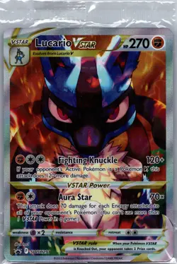 LUCARIO VSTAR SWSH291 HOLO P SWORD & SHIELD PROMO POKEMON NEAR MINT - Image 1