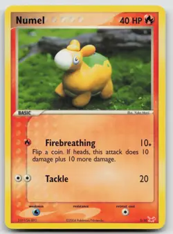 Numel 5/10 EX Trainer Kit Latias Pokemon Yuka Morii LP - Image 1
