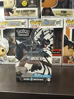 Pokemon TCG Scarlet & Violet Black Bolt Booster Pack of 6 Sealed - Image 1