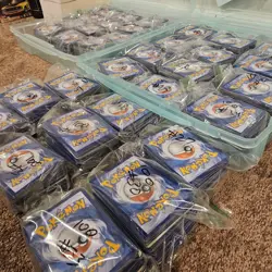Pokemon 100 Card Bulk Common Uncommon Early 2000s And New Cards Mixed No Energy - Image 4