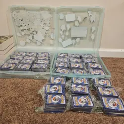 Pokemon 100 Card Bulk Common Uncommon Early 2000s And New Cards Mixed No Energy - Image 5