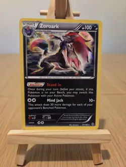 Pokemon Zoroark 91/162 - Non Holo Rare - XY Breakthrough - Excellent - Image 1