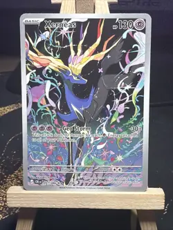 Xerneas 091/086 Holo Illustration Rare Chaos Rising Pokemon Near Mint - Image 1