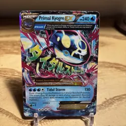 The Pokemon Company Primal Kyogre EX 55/160 XY Primal Clash Ultra Rare Holo - Image 1