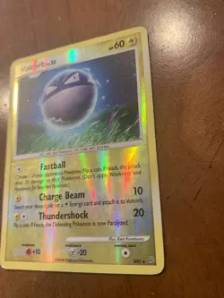 Voltorb (Shiny) SH3 Stormfront Reverse Holo Rare Pokemon Card DMG - Image 4