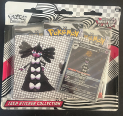 Pokemon White Flare Tech Sticker Collection Gothitelle Booster Packs 3x - Image 1