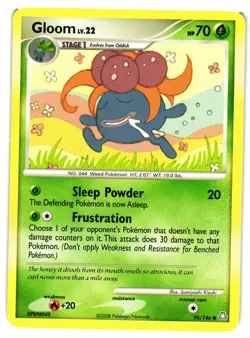 Pokemon TCG Gloom 96/146 Common Legends Awakened LP - Image 1