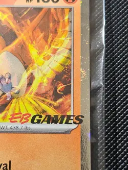 HO-OH 010/086 CHAOS RISING POKEMON PROMO EBGAMES STAMPED 3 PARTIAL SWIRLS - Image 3