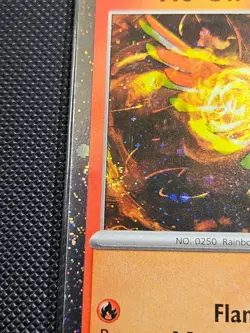 HO-OH 010/086 CHAOS RISING POKEMON PROMO EBGAMES STAMPED 3 PARTIAL SWIRLS - Image 4
