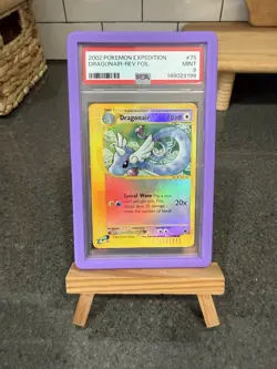 2002 Pokemon Expeditions Dragonair Reverse Foil 75 PSA 9 New Cert Only 1 On eBay - Image 3
