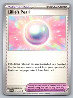 Pokemon TCG SV09: Journey Together Lillie's Pearl 151/159 - Image 1