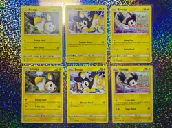 Pokemon TCG Regular Emolga: Crimson Invasion 35/111; Evolving Skies 057/203 - Image 1