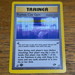 Fuchsia City Gym - 1st Edition - 114/132 Gym Challenge - Pokemon TCG - 2000 - Image 1