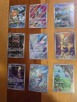 Pokemon TCG Full Art Lot. English And Japanese.NM. SWABLU CRESSALIA. MORE - Image 1