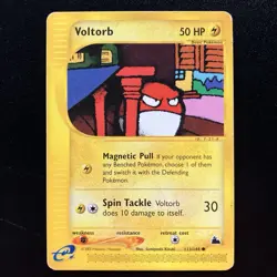 Voltorb Skyridge Pokemon Card 113/144 Common Tcg Play Game Card Collect Trade - Image 1