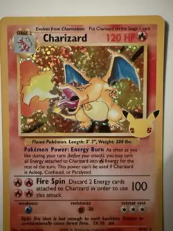 Pokemon Company 2021 Celebrations 25th Anniversary Charizard #4/102 - Image 2