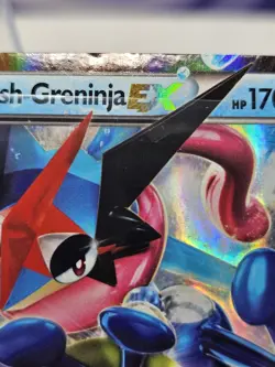 Pokemon TCG Ash-Greninja EX XY133 XY Holo Promo Card English - Image 2