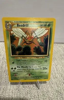 Beedrill 18/75 Neo Discovery Regular Vintage Pokemon NM - Image 1