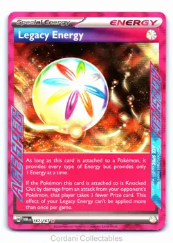 Legacy Energy 167/167 ACE Spec Twilight Masquerade Pokemon Near Mint - Image 1