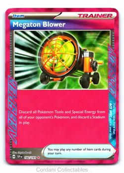 Megaton Blower 182/191 ACE Spec Surging Sparks Pokemon Near Mint - Image 1