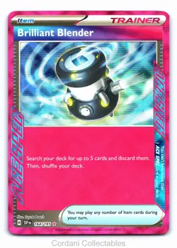 Brilliant Blender 164/191 ACE Spec Surging Sparks Pokemon Near Mint - Image 1