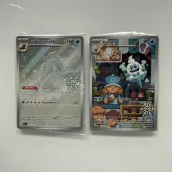 Pokemon TCG Holiday Calendar 2025 Sealed Promo Cards Vanillish And Crabominable - Image 1