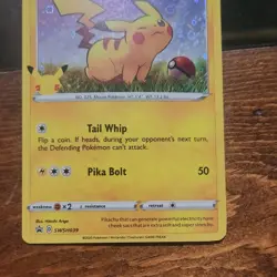 Pokemon Pikachu Black & White BW54 Promo Holo 60 HP Basic (English) 2020 - Image 3