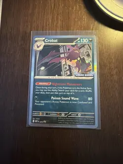 Crobat 076 (Prerelease) Promo, Chaos Rising Stamped, (NM) - Image 2