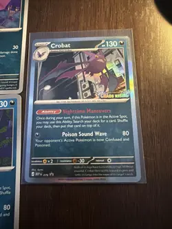 Crobat 076 (Prerelease) Promo, Chaos Rising Stamped, (NM) - Image 3