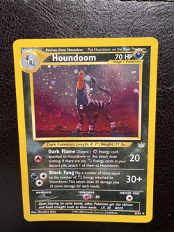 Pokemon Houndoom 8/64 Holo Neo Revelation LP Vintage WOTC - Image 2