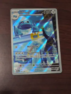 Metang 094/086 IR Chaos Rising (CRI)(ME4) Illustration Rare Pokemon Card NM - Image 1