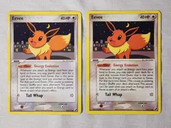 Played (LP) Eevee - Non-Holo #55 Unseen Forces Pokemon TCG - Image 1