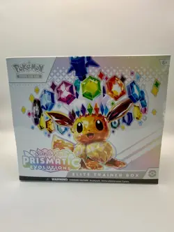 Prismatic Evolutions Elite Trainer Box Sealed ETB Pokemon - Image 1