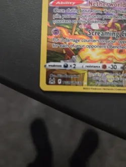 Gengar TG06/TG30 Lost Origin Trainer Gallery Holo Ultra Rare Stage 2 120 HP - Image 2