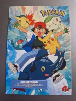 Pokemon Peru Exclusive Tops Card Ash Ketchum - Image 1