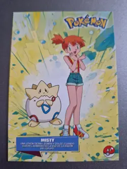 Pokemon Peru Exclusive Tops Card Misty - Image 1