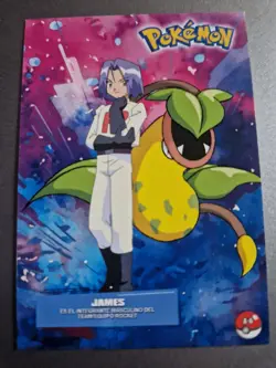 Pokemon Peru Exclusive Tops Card James - Image 1