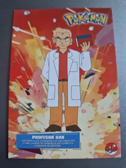 Pokemon Peru Exclusive Tops Card Professor Oak - Image 1