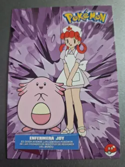 Pokemon Peru Exclusive Tops Card Pokemon Peru Exclusive Tops Card Enfermera Joy - Image 1