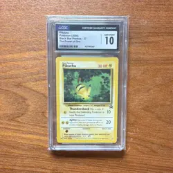 The Pokemon Company Wotc Promo Pikachu 27/53 Regular English CGC 10 - Image 1