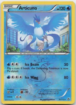 Articuno 32/113 Legendary Treasures Pokemon - Image 1