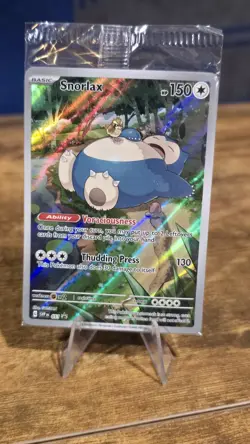 SEALED 2023 Pokemon 151 Snorlax SVP EN 051 Black Star Promo Scarlet & Violet HS - Image 1