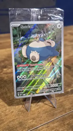 SEALED 2023 Pokemon 151 Snorlax SVP EN 051 Black Star Promo Scarlet & Violet HS - Image 2