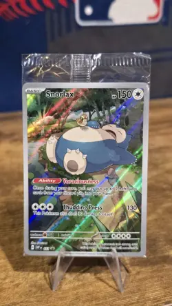 SEALED 2023 Pokemon 151 Snorlax SVP EN 051 Black Star Promo Scarlet & Violet HS - Image 3
