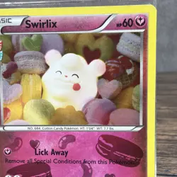 Swirlix RC19/RC32 Uncommon Generations Pokemon Card LP - Image 3